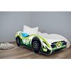 Cama Coche Infantil F1 Fresh Verde 70x140 Cm - Base Y Colchón Incluidos