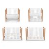 Cuna De Bebé Multifuncional 4 En 1 Koya De Kinderkraft White