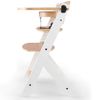 Trona De Madera Para Bebé Enock White Wood De Kinderkraft