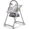 Trona Para Bebé 2 En 1 Lastree Gris  De Kinderkraft