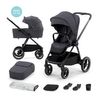 Carrito De Bebé Nea Dos Piezas Capazo Duro Hasta 22 Kg Deep Grey