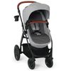 Carrito De Bebé Tres Piezas Convertible Xmoov 3 En 1 De Kinderkraft Light Grey