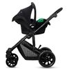 Carrito De Bebé Prime Lite 3 En 1 Hasta 22 Kg Y Grupo 0+ I-size Hasta 13 Kg Black