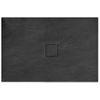 Plato De Ducha Rea Stone Black 90 X 120