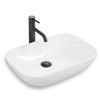 Lavabo Sobre Encimera Rea Claudia 9447 White