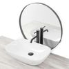 Lavabo Sobre Encimera Rea Claudia 9447 White