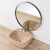 Lavabo Sobre Encimera Rea Luiza 42 Beige Mat