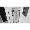 Puerta De Ducha Rea Rapid Swing Black 120