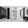 Puerta De Ducha Rea Rapid Swing Black 120