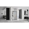 Puerta De Ducha Rea Rapid Swing Black 120