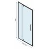 Puerta De Ducha Rea Rapid Swing Black 120