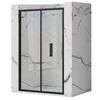 Puerta De Ducha Rea Rapid Fold Black 100