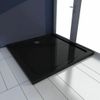 Plato De Ducha Rea Savoy Black 80x100