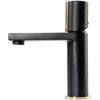 Grifo De Lavabo Rea Icon Black Gold Low