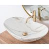 Lavabo Sobre Encimera Rea Royal Shiny Aiax Marmur