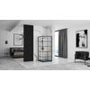 Cabina De Ducha Rea Concept Black 80x80