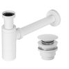 Sifón De Lavabo Rea Click-clack Universal White