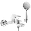 Grifo De Bañera Rea Bloom White Chrome