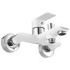 Grifo De Bañera Rea Bloom White Chrome