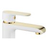 Grifo De Lavabo Rea Bloom White Gold High