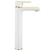 Grifo De Lavabo Rea Bloom White Gold High