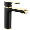 Grifo De Lavabo Rea Bloom Black Gold Low