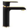 Grifo De Lavabo Rea Bloom Black Gold Low