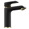 Grifo De Lavabo Rea Bloom Black Gold Low