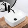 Lavabo Sobre Encimera Rea Demi Mini White