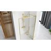 Puerta De Ducha Rea Rapid Fold Gold 90