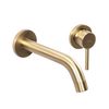 Grifo De Lavabo Empotrado Oculto Rea Owen Gold Brush + Box