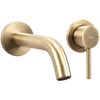 Grifo De Lavabo Empotrado Oculto Rea Owen Gold Brush + Box