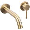 Grifo De Lavabo Empotrado Oculto Rea Owen Gold Brush + Box