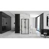 Cabina De Ducha Rea Rapid Slide Black 120x80