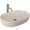 Lavabo Sobre Encimera Rea Cleo 61 Beige Matt