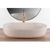 Lavabo Sobre Encimera Rea Cleo 61 Beige Matt