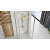 Cabina De Ducha Rea Rapid Fold Gold 80x80