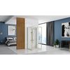 Cabina De Ducha Rea Rapid Swing Gold 90x80