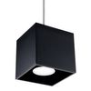 Sollux Sl.0060 Lámpara Colgante Quad 1 Negro