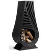 Chimenea Exterior De Acero Lima 50x33x108 Cm