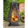 Chimenea Exterior De Acero Lima 50x33x108 Cm