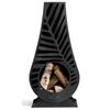 Chimenea Exterior De Acero Lima 50x33x108 Cm