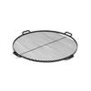 Grille De Cuisson Ronde En Acier 80 Cm Avec 4 Poignées