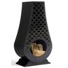 Chimenea Exterior De Acero Avangardo 50x33x108cm