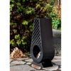 Chimenea Exterior De Acero Avangardo 50x33x108cm