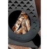 Chimenea Exterior De Acero Avangardo 50x33x108cm