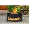 Brasero De Jardin Solafa Avec Grille En Acier Ø: 80cm