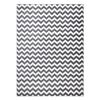 Alfombra Sketch - F561 Gris/blanco - Zigzag 140x190 Cm