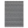 Alfombra Sketch - F561 Crema/negro - Zigzag 160x220 Cm