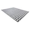 Alfombra Sketch - F561 Gris/blanco - Zigzag 160x220 Cm